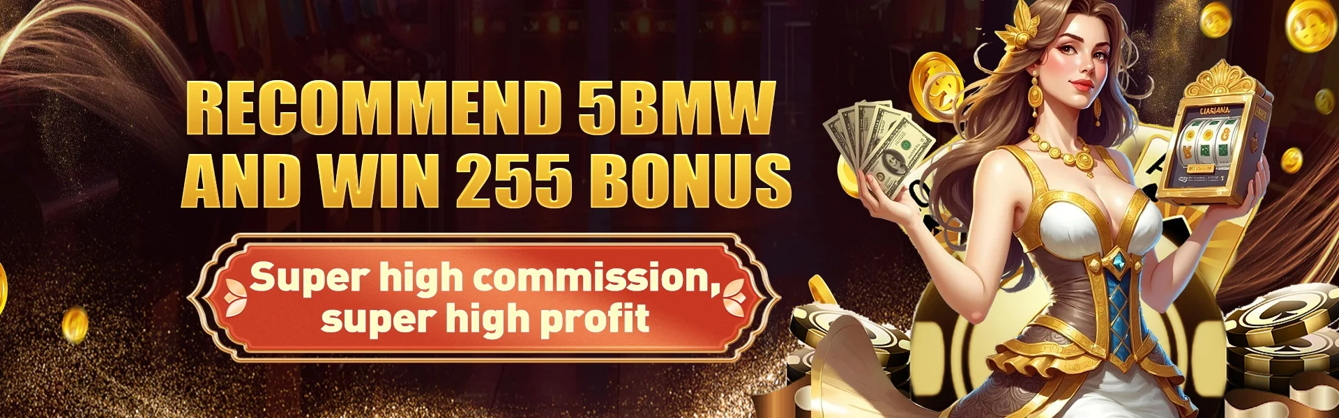 BMW55 online casino promotional banner 1 - Philippines